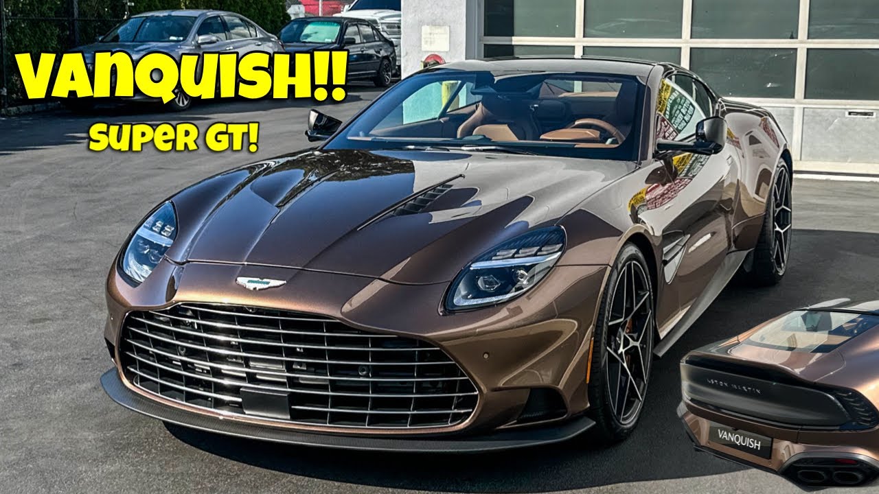 The 2025 Aston Martin Vanquish is the PERFECT SUPER GT (Full Review, Exterior, Interior, Startup)