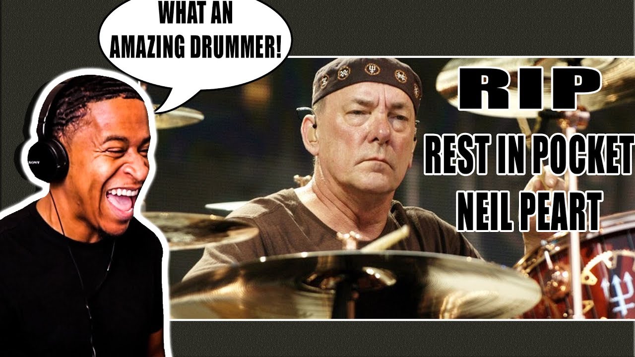 Neil Peart Drum Solo - Rush Live - Drummer Reaction