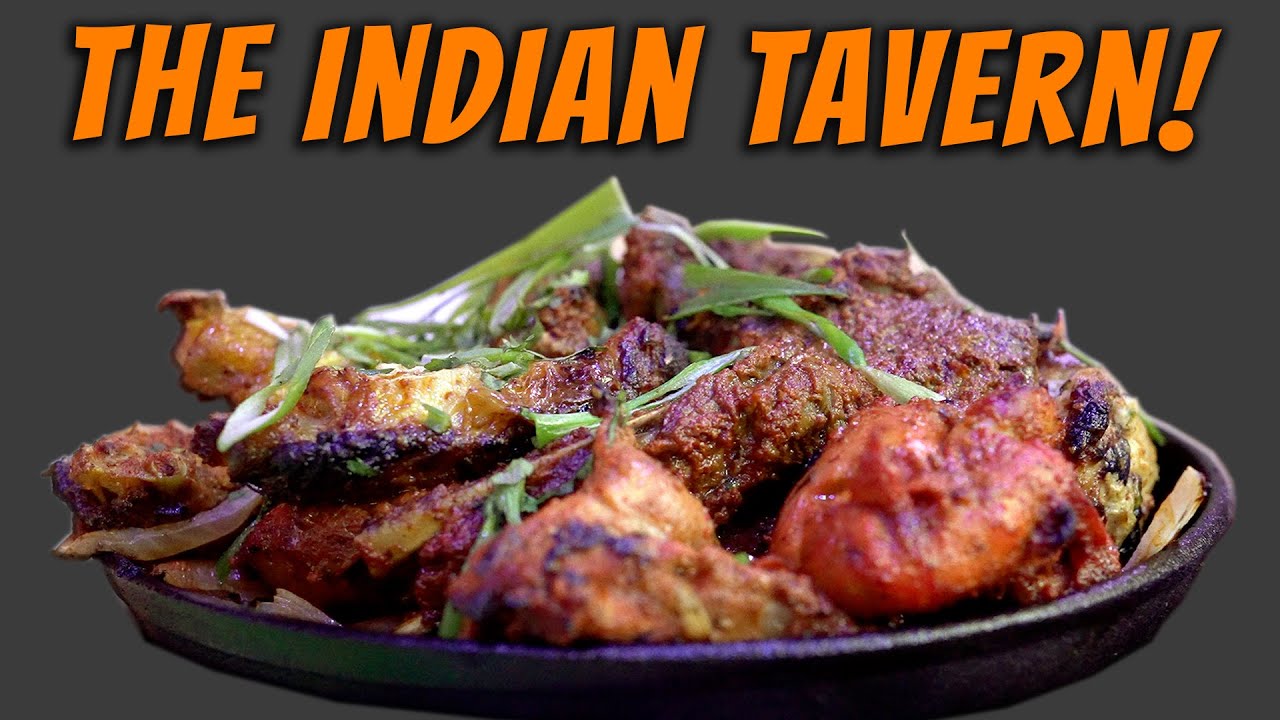 Mixed Grill & Keema Chips at The Indian Tavern!
