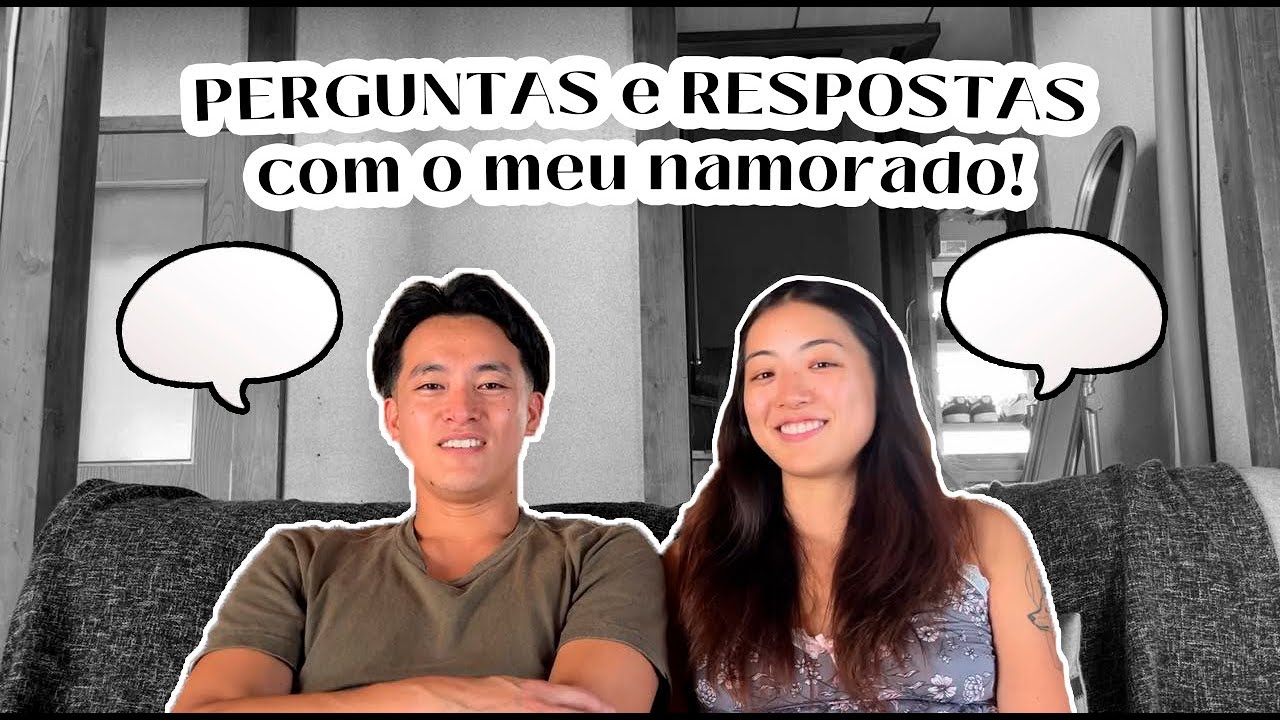 PERGUNTAS E RESPOSTAS COM MEU NAMORADO NO JAP&Atilde;O 🇯🇵💬