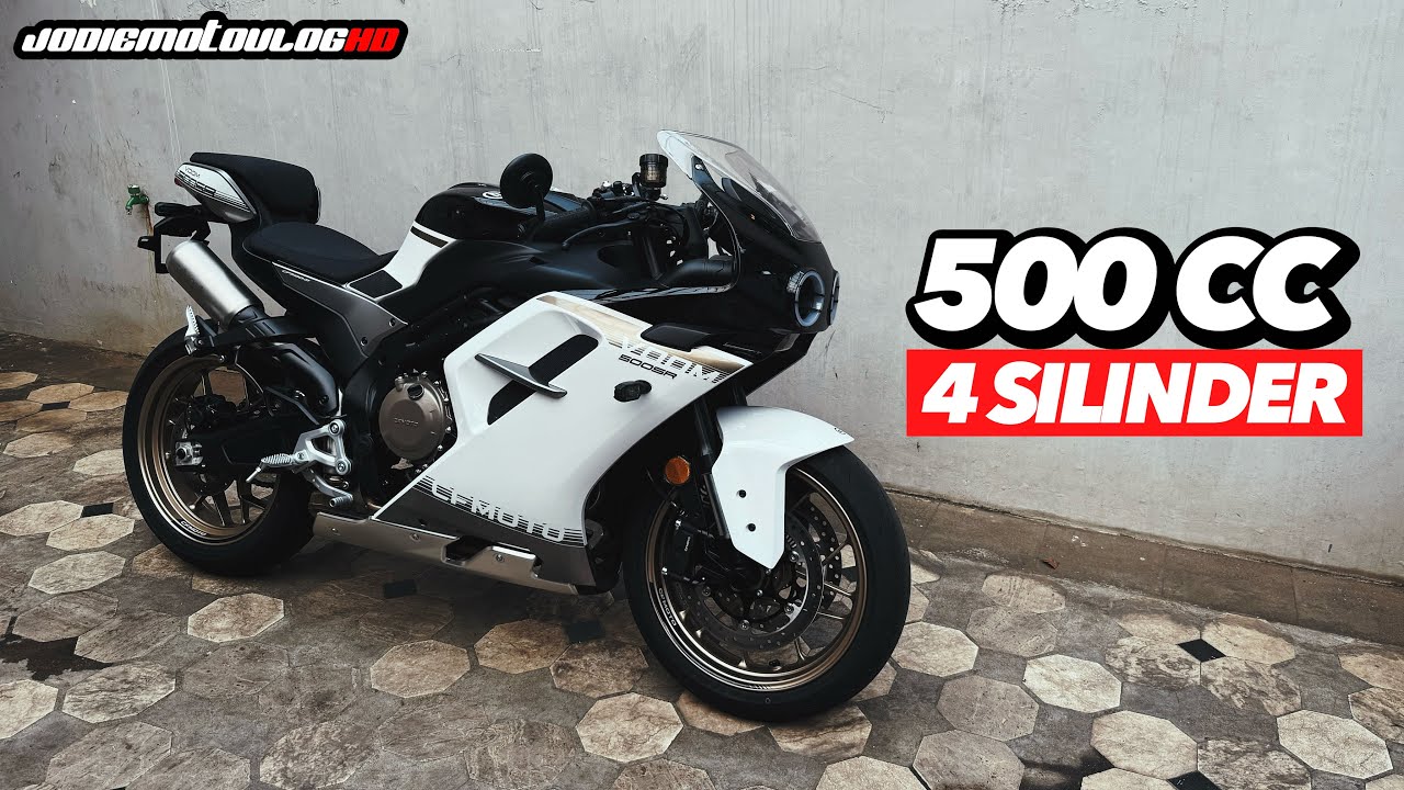 Motor 500cc 4 Silinder 🔥 Test Ride CFMoto Voom 500 SR !