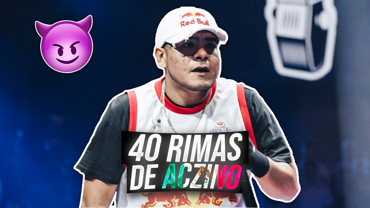 40 RIMAS de ACZINO que fueron una GENIALIDAD! 🐐