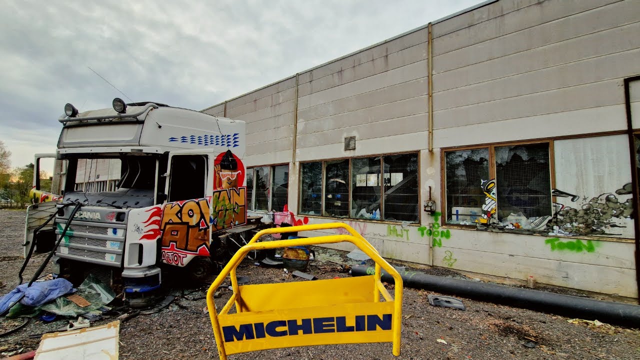 Rekkamiehen Paratiisi! Hylätty Autopaja