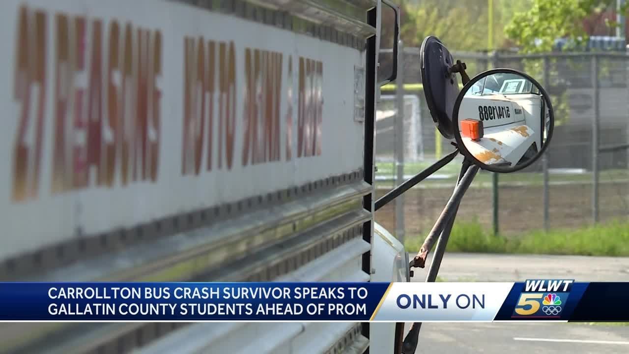 Survivor of 1988 Carrollton bus crash speaks to Gallatin County students