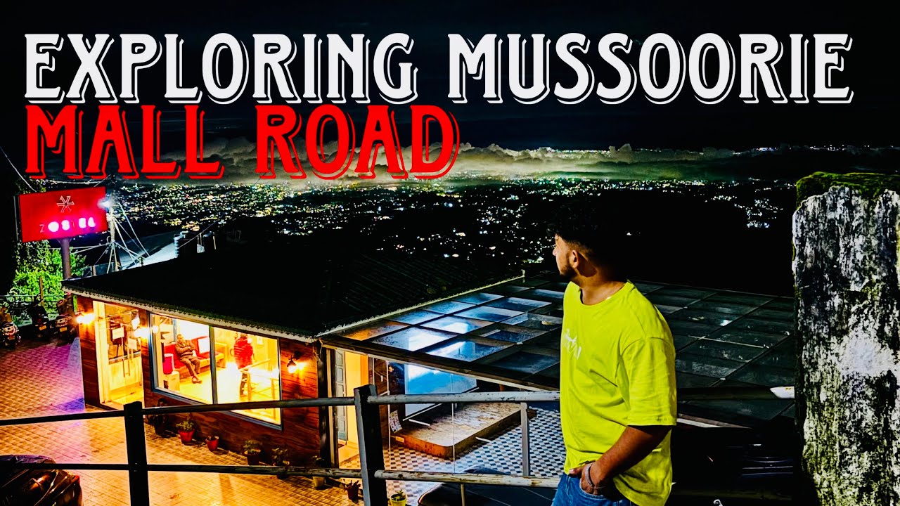 Exploring Mussoorie 🌄 | Zostel Stay, Mall Road Street Food 🍕🥟 | Bhatta Falls Adventure 💦