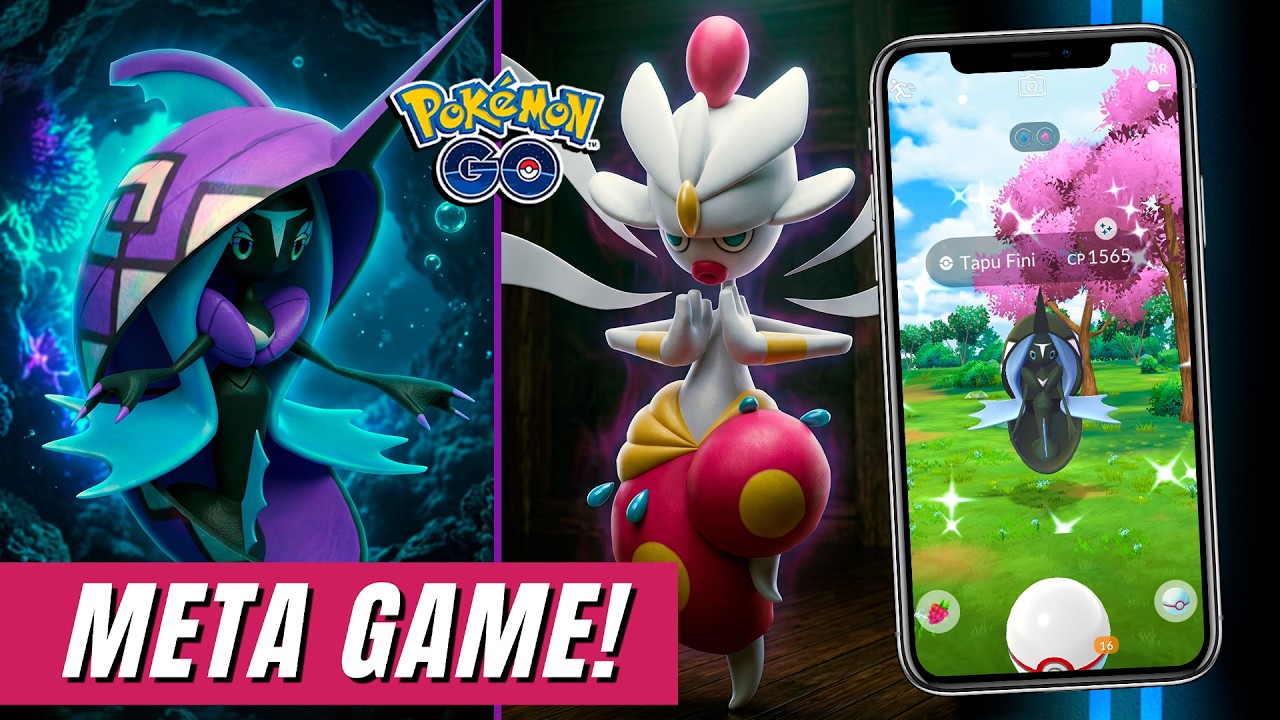 Meta Game! Medicham e Tapu Fini S&Atilde;O MONSTROS no PvP do Pok&eacute;mon GO! Guia de Raid Tapu Fini