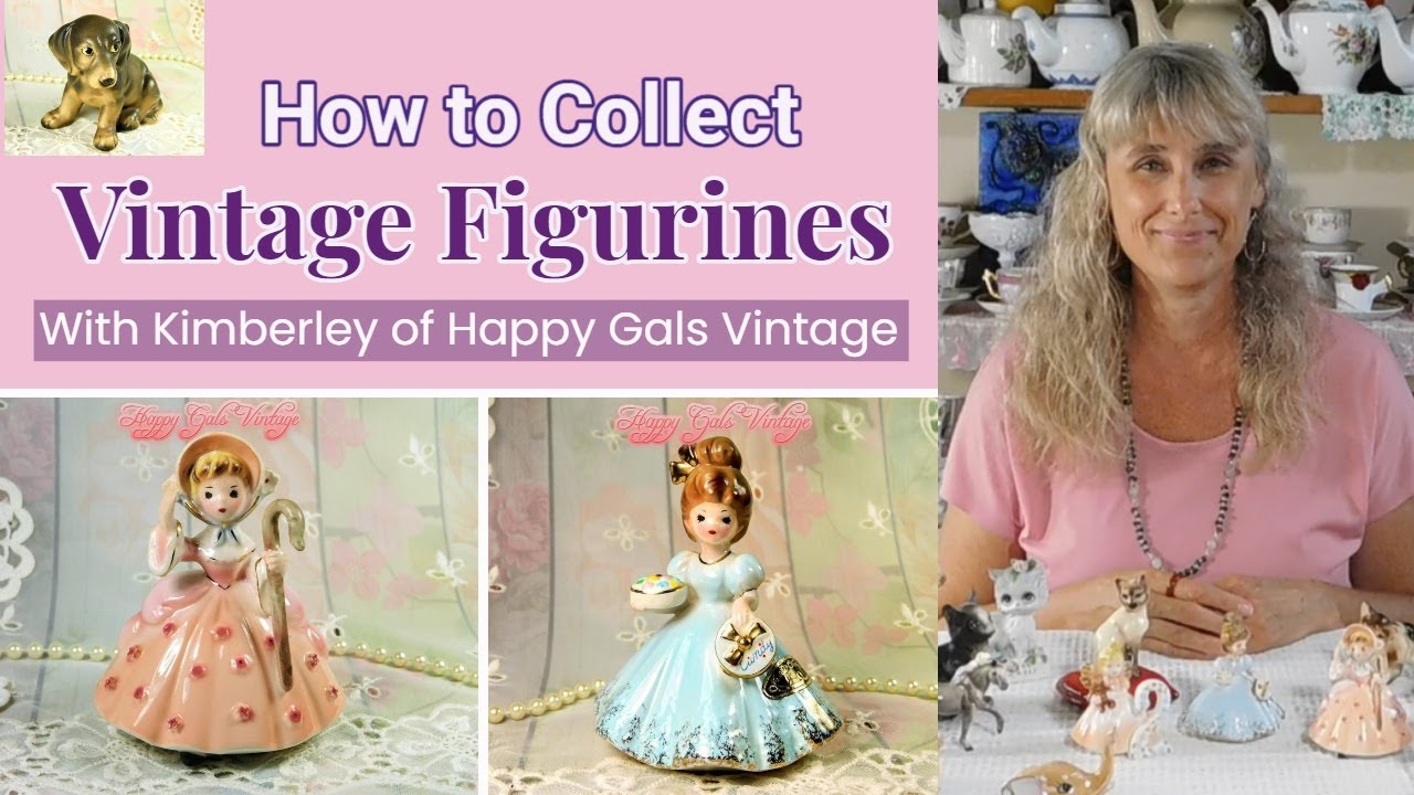 How to Collect Vintage Figurines with Kimberley of Happy Gals Vintage