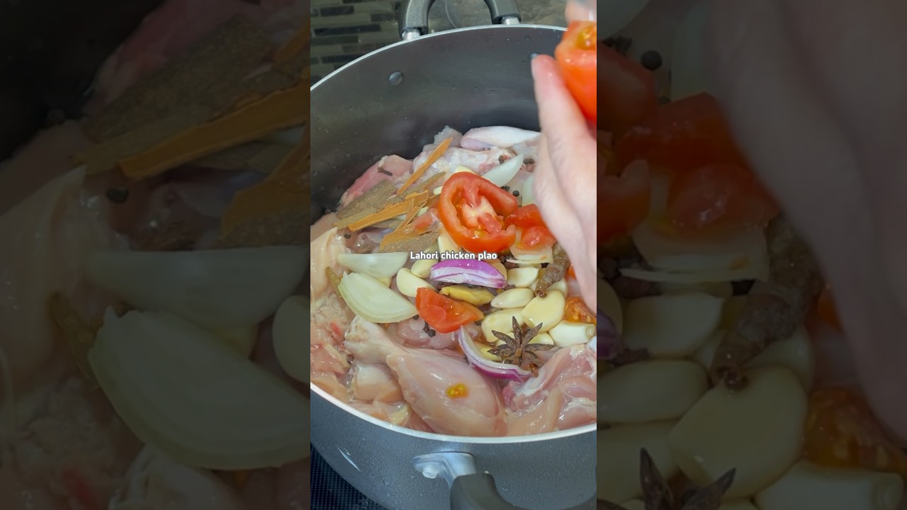 chicken plao