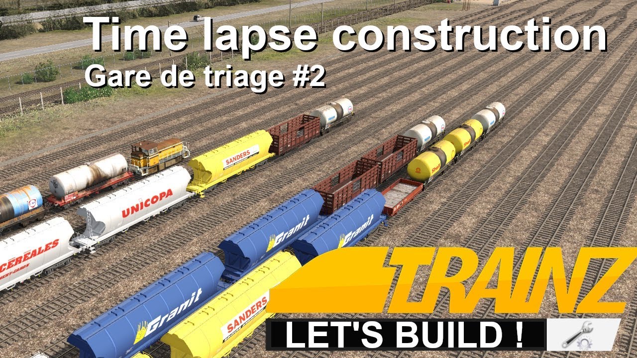 Trainz 2019 - Construction - Gare de triage #2