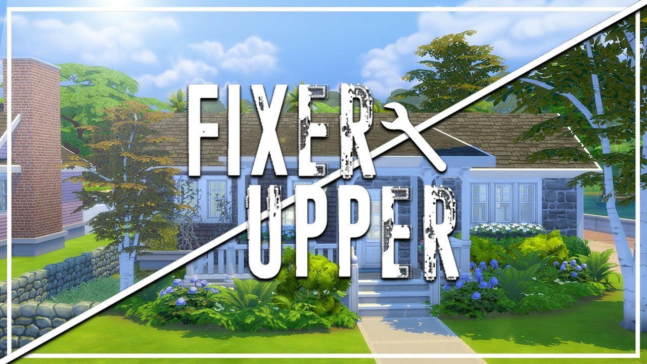 HAMPTONS HORROR // The Sims 4: Fixer Upper - Home Renovation