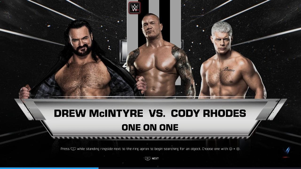 WWE 2K26 | Drew McIntyre Vs Cody Rhodes Ft Randy Orton | Special Guest Referee Match