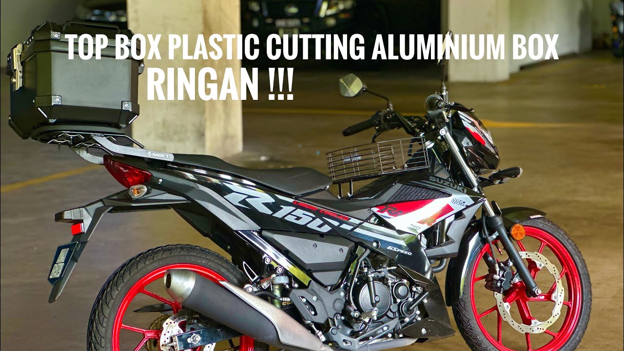 Suzuki Raider 150 Pasang BOX PLASTIC Cutting Aluminium