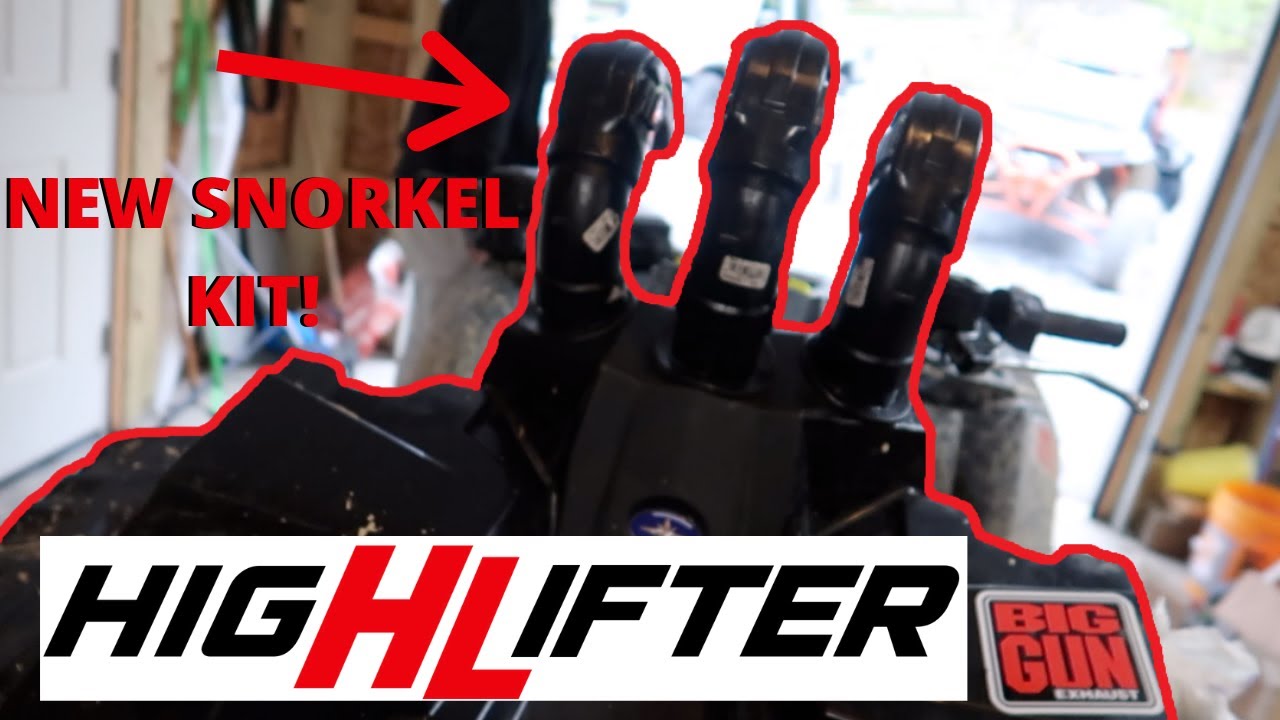 Installing Highlifter Snorkel Riser Kit! | Polaris Sportsman 850 Highlifter Mods
