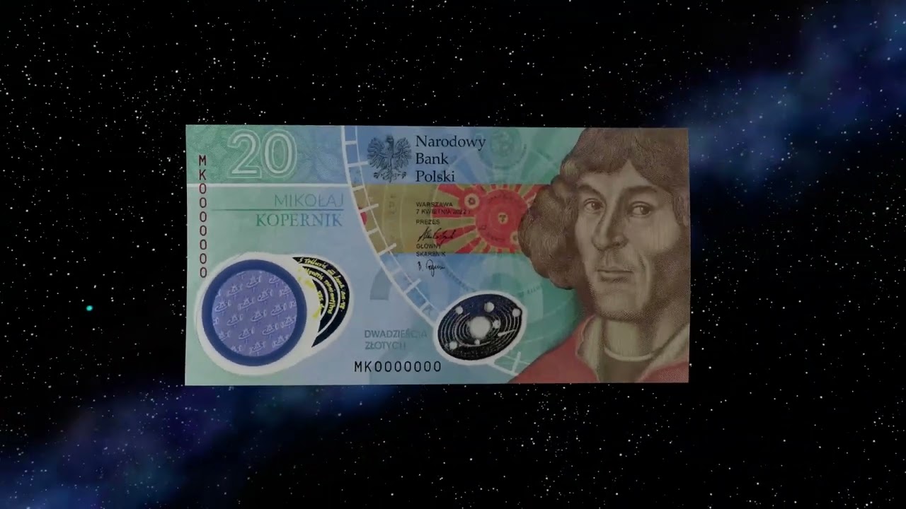 Moneta kolekcjonerska i banknot kolekcjonerski &bdquo;Mikołaj Kopernik&rdquo;