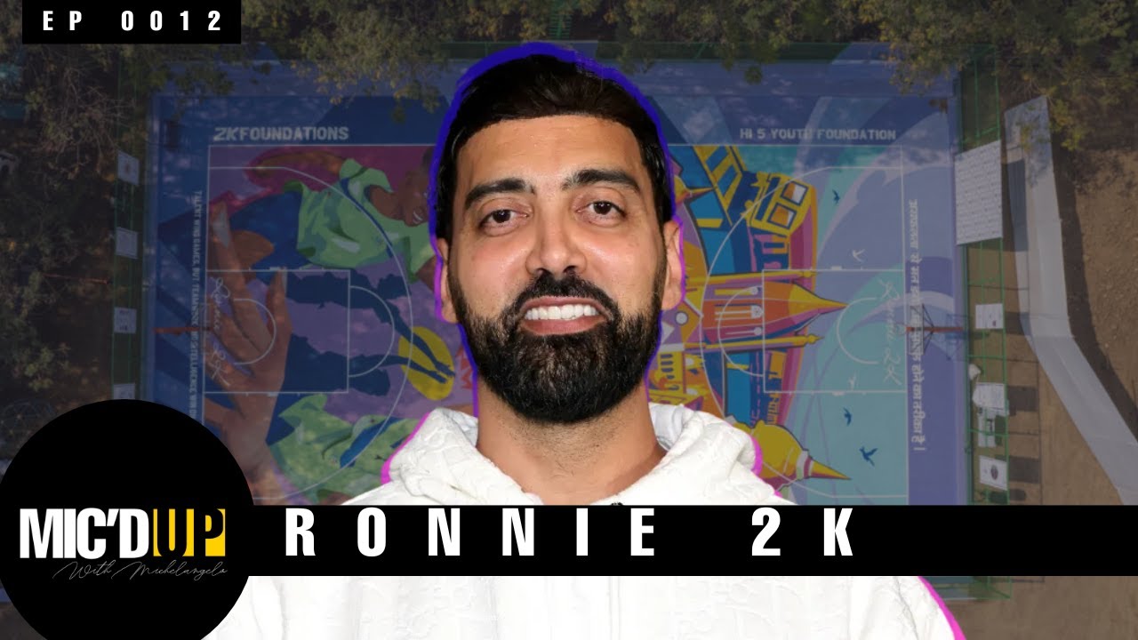 Mic'd Up - Season Finale Ronnie 2K sits With Michelangelo to Unveil his Game | Exclusive Interview