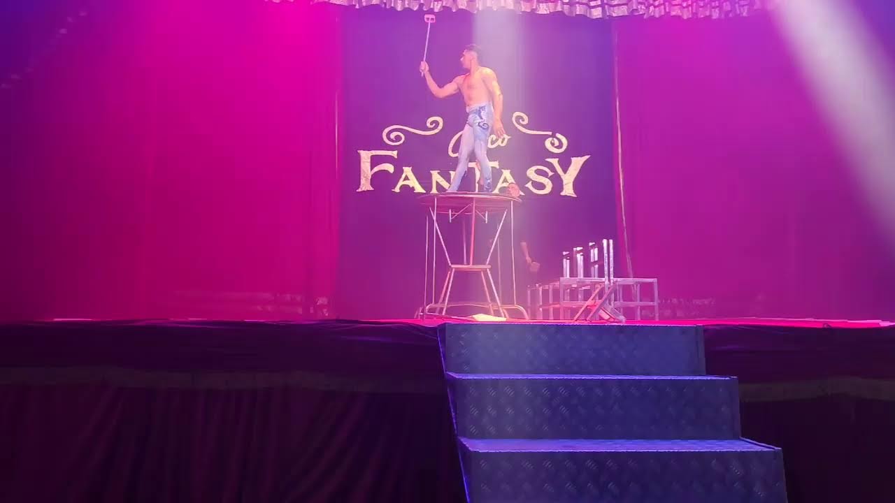 A estreia do Circo Fantasy