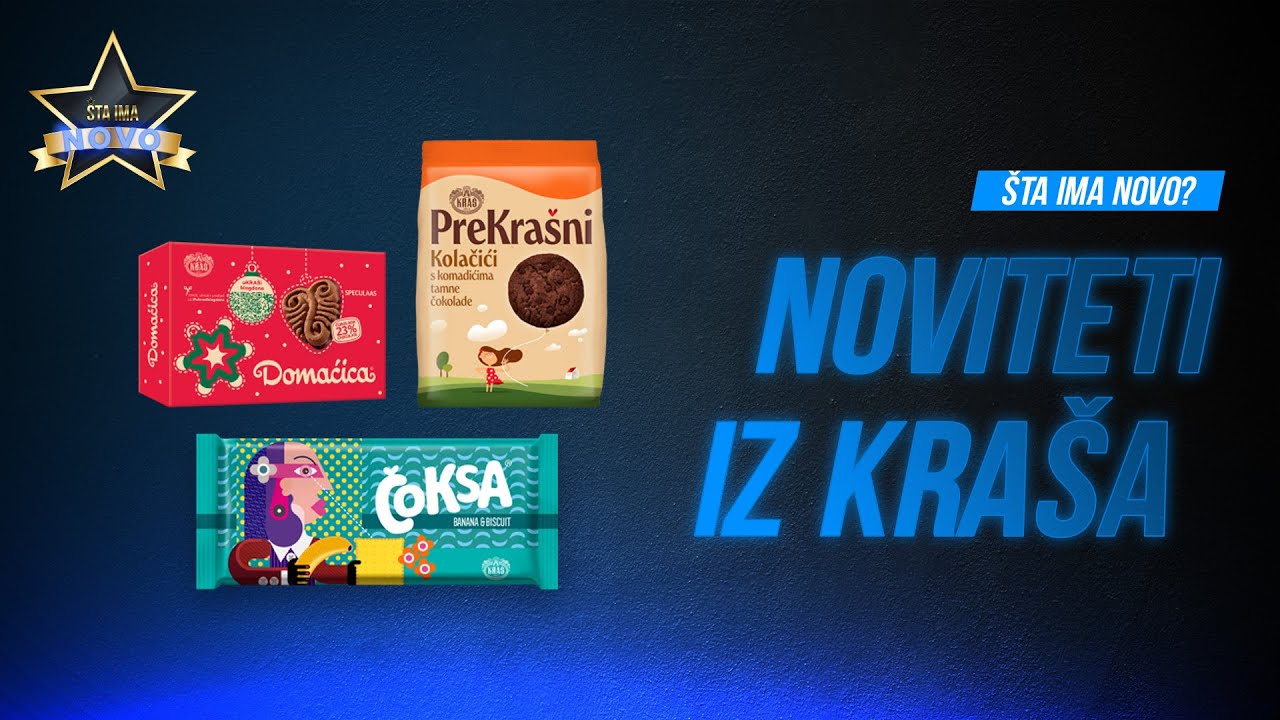Probamo tri nova KRAŠ proizvoda - Čoksa, Domaćica Spekulas i PreKrašni narandža 🍫🍪🍊