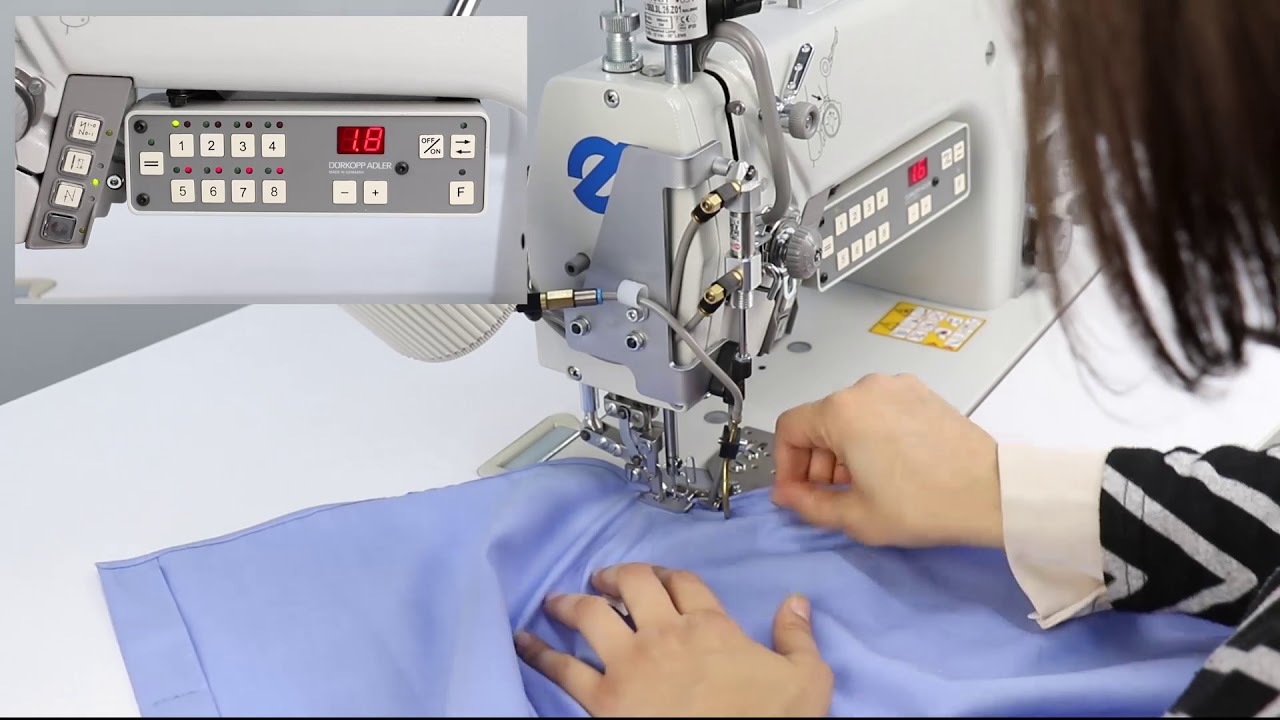 Dürkopp Adler 275-142342-01 with E28 - Lockstitch machines with differential top feed