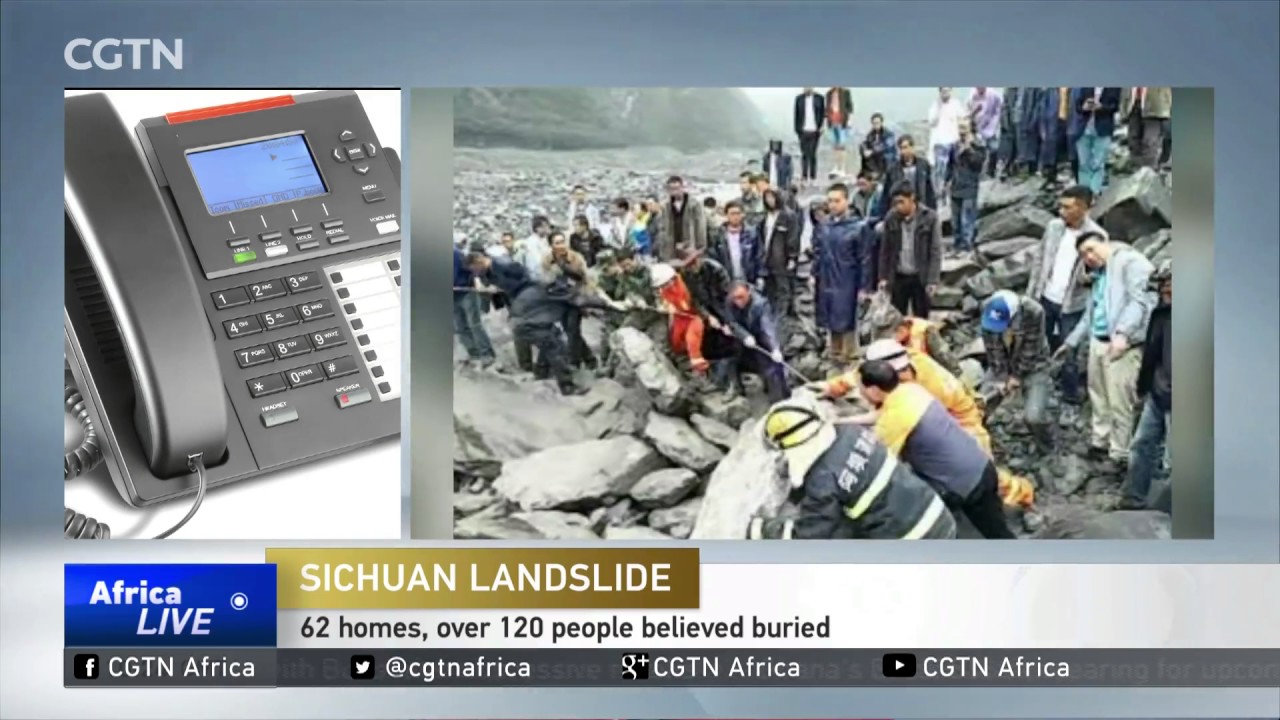 Sichuan Landslide: 62 homes, over 120 people believed buried