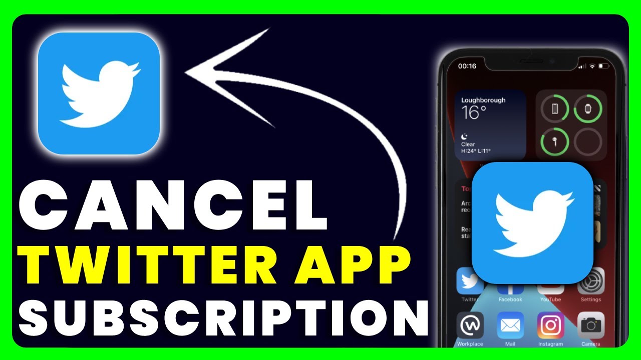 How to Cancel Twitter Subscription