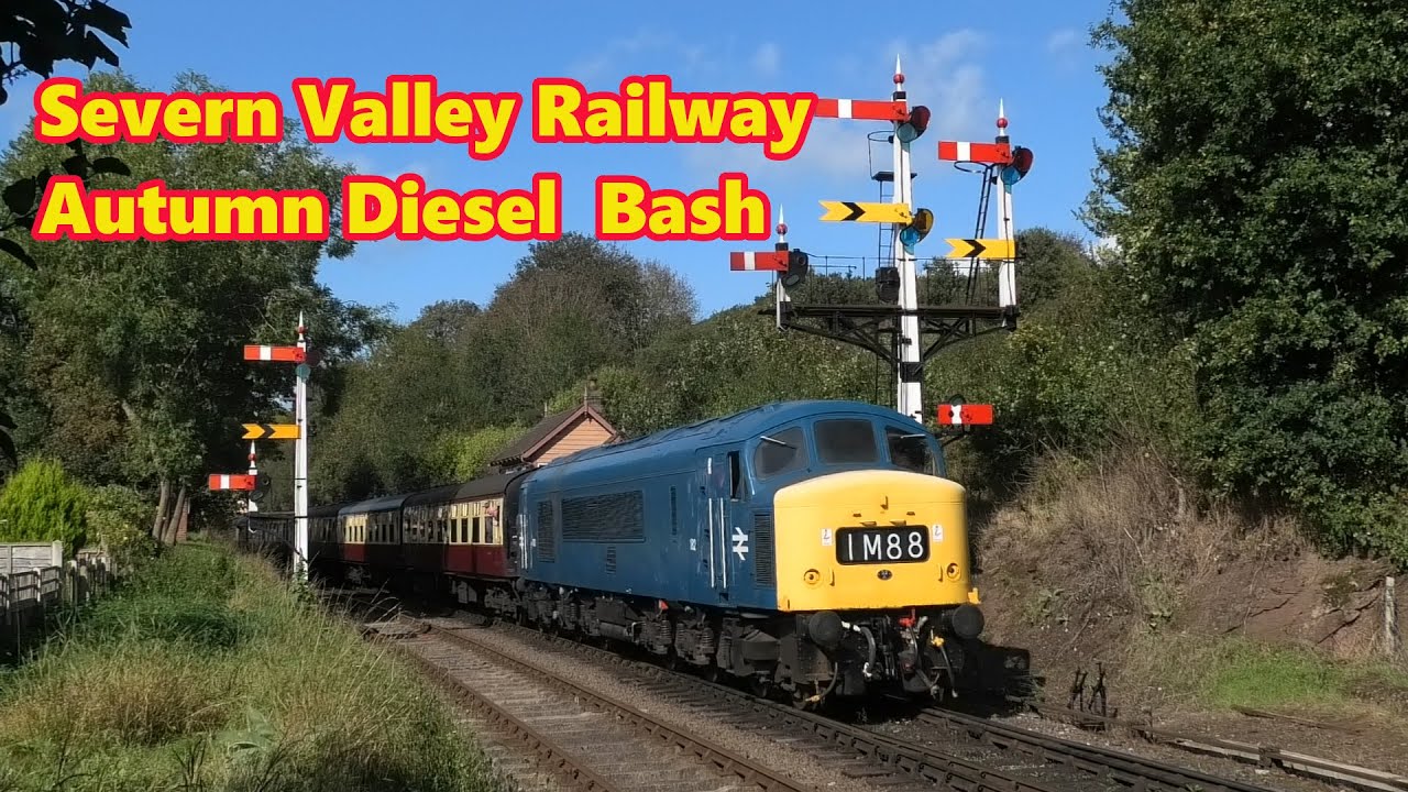 The Outstanding Severn Valley Railway Autumn Diesel Bash. (Day 2)