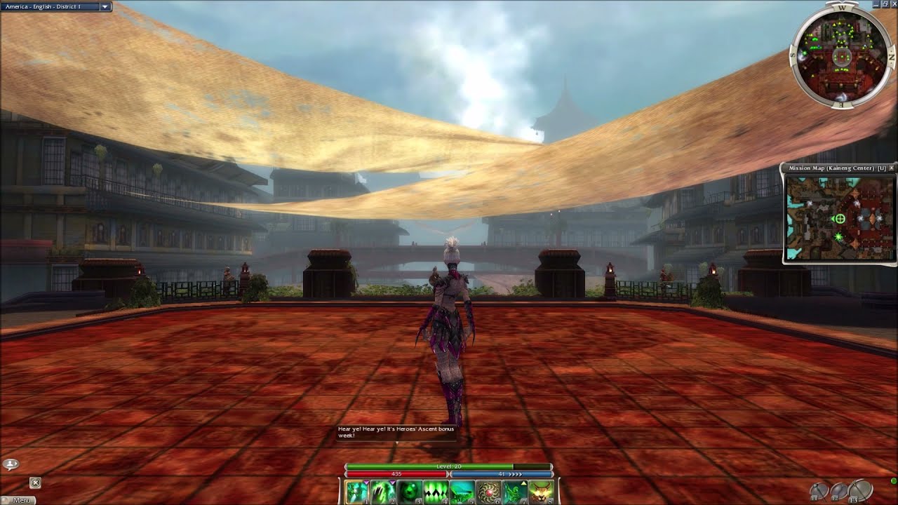 Guild Wars 1 Kaineng Center tour