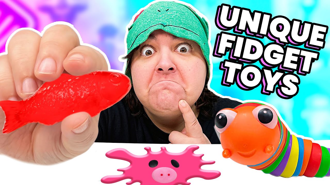 Most UNIQUE Fidget Toys Mystery Box Viral TikTok