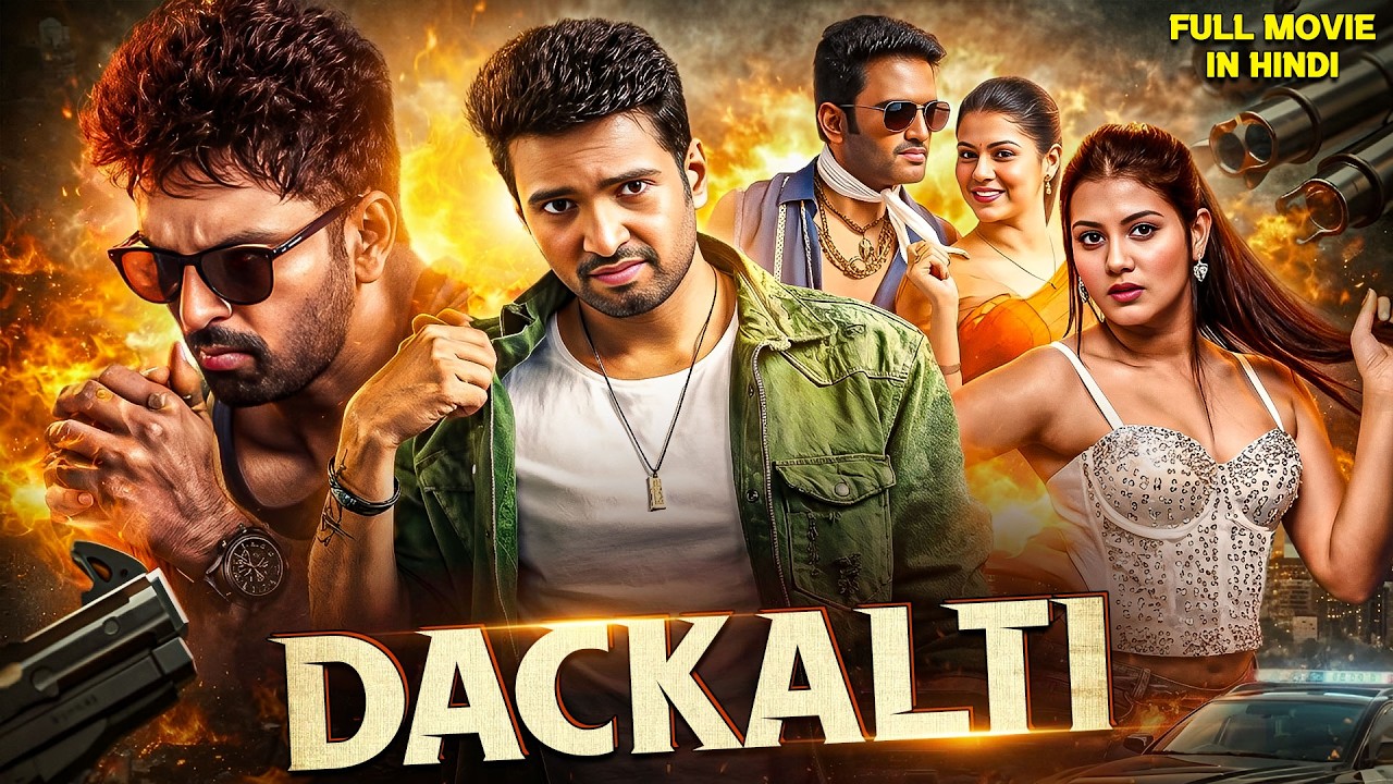 Dackalti | Hindi Dubbed Movie | South Indian Comedy Drama | N. Santhanam