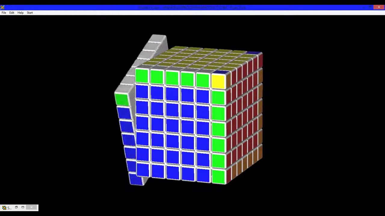 7X7X7 ERROR DE PARIDAD #3  