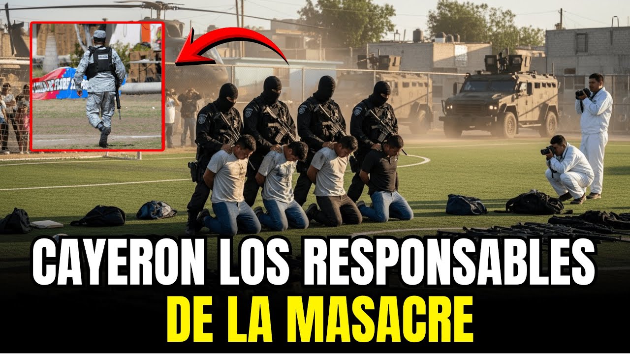 ¡CAYERON! MURCIÉLAGOS ATRAPAN a RESPONSABLES de MASACRE CANCHA de FUTBOL: CJNG vs SANTA ROSA de LIMA