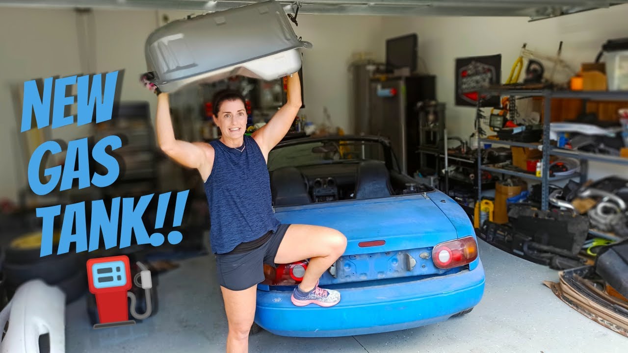 $200 Mazda Miata Project - Ep.16 How To Remove Your Subframe and Replace Your Gas Tank!!