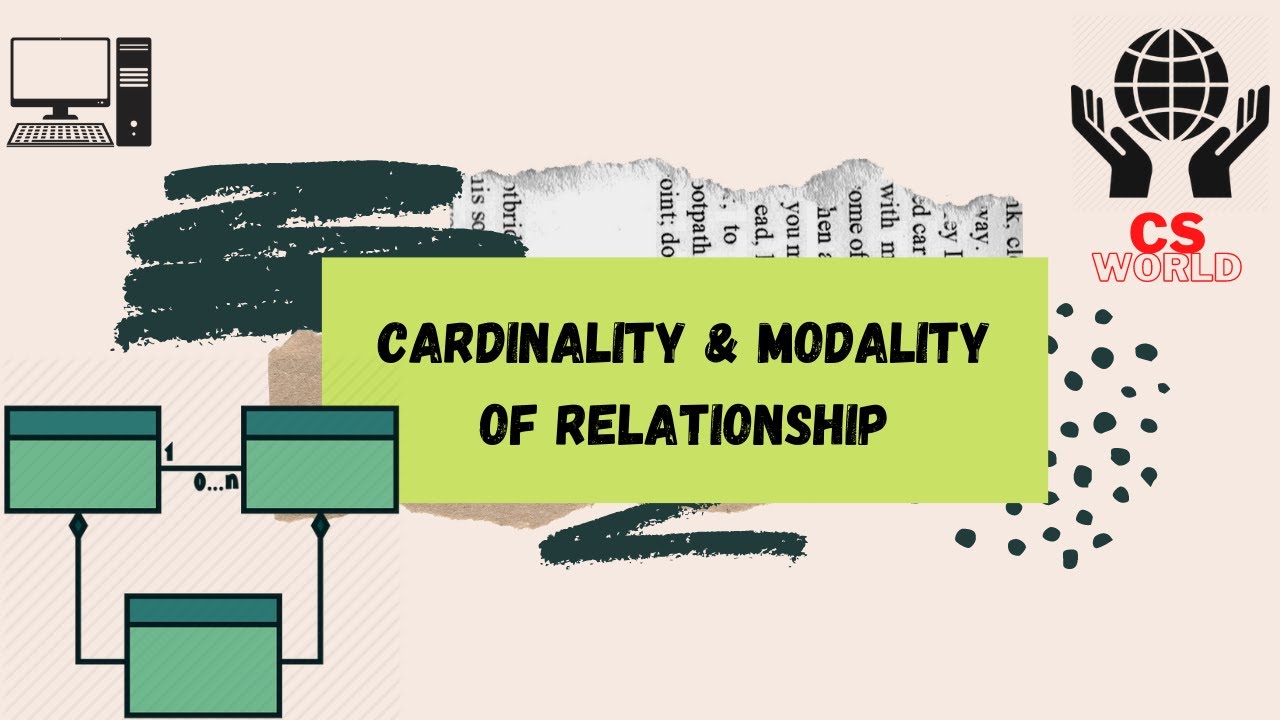 Lec19|Cardinality and Modality of Relationship|Entity Relationship Diagram |2020