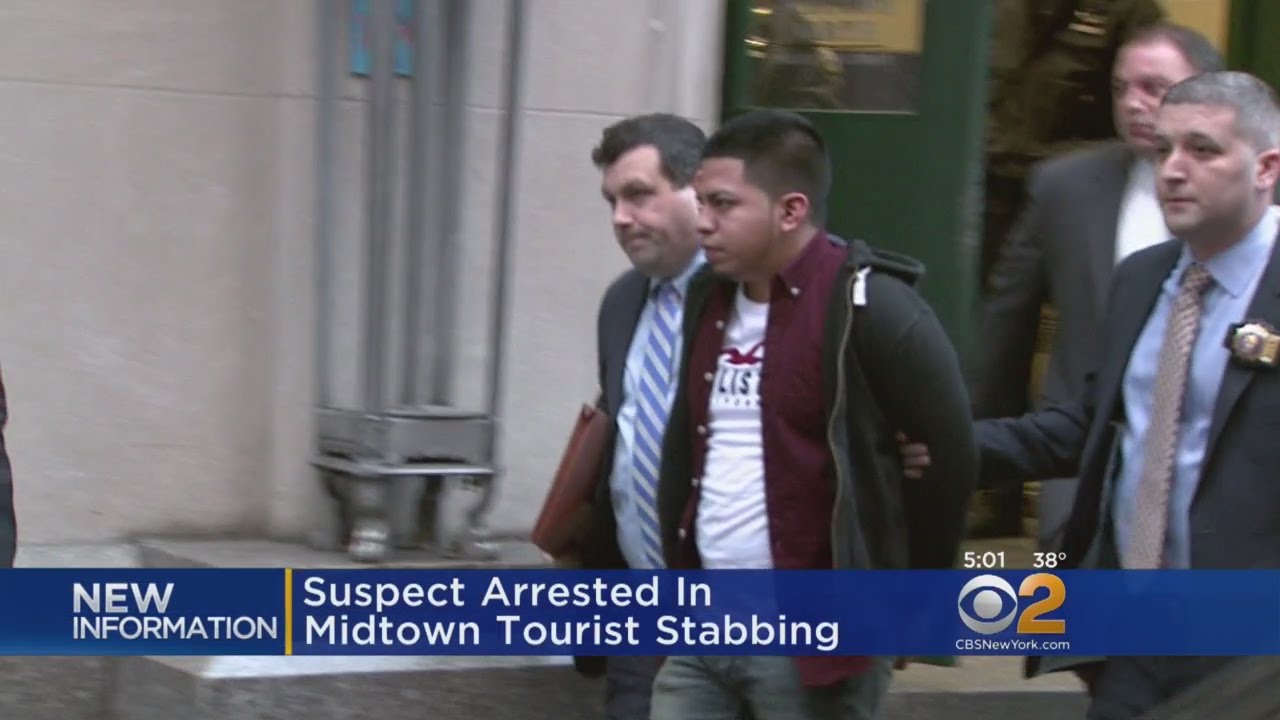 Suspect Arrested In Midtown Tourist Stabbing