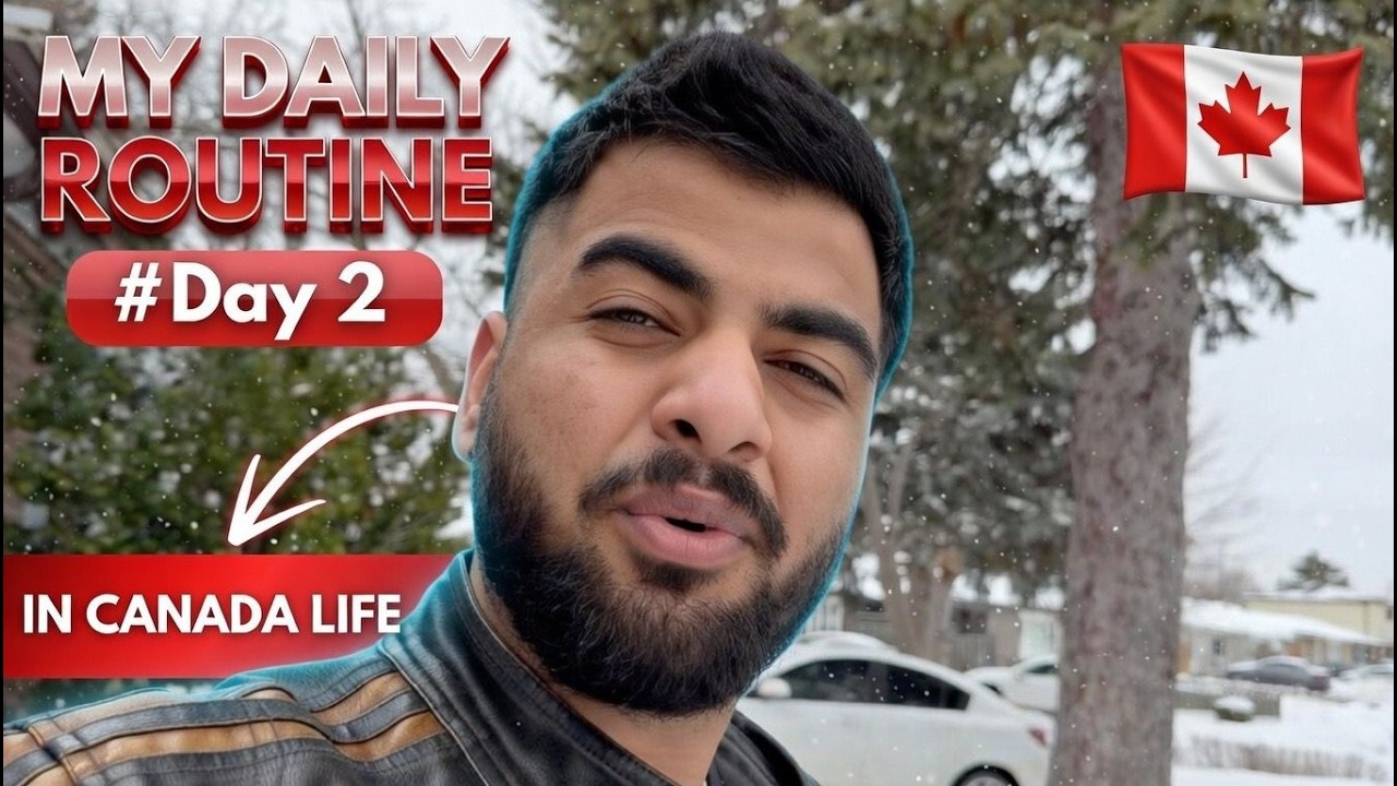 My Daily Routine in Canada 🇨🇦 | Vlog 2