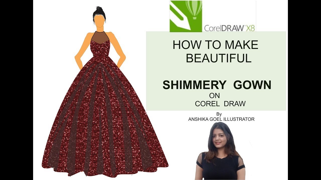 FASHION ILLUSTRATION ON COREL DRAW // fashion illustration for beginners