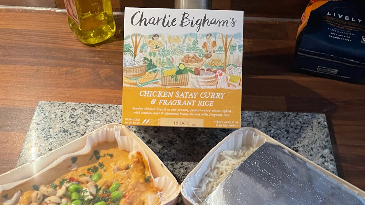 Charlie Bigham&rsquo;s Chicken Satay #posh #readymeal #takeaway
