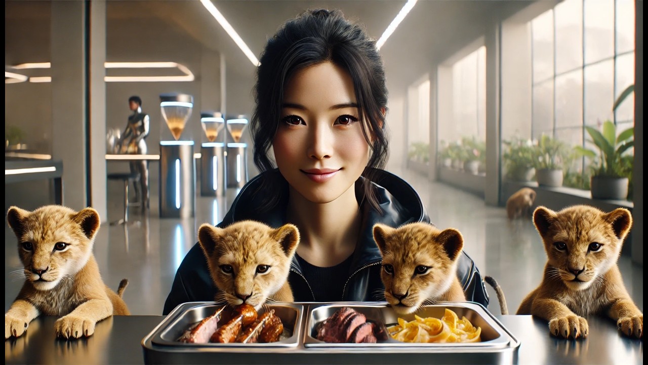 The Human Cooked Food for Herself &mdash; The Cubs Smelled It and Brought Their Bowls Over | HFY | SCI-FI