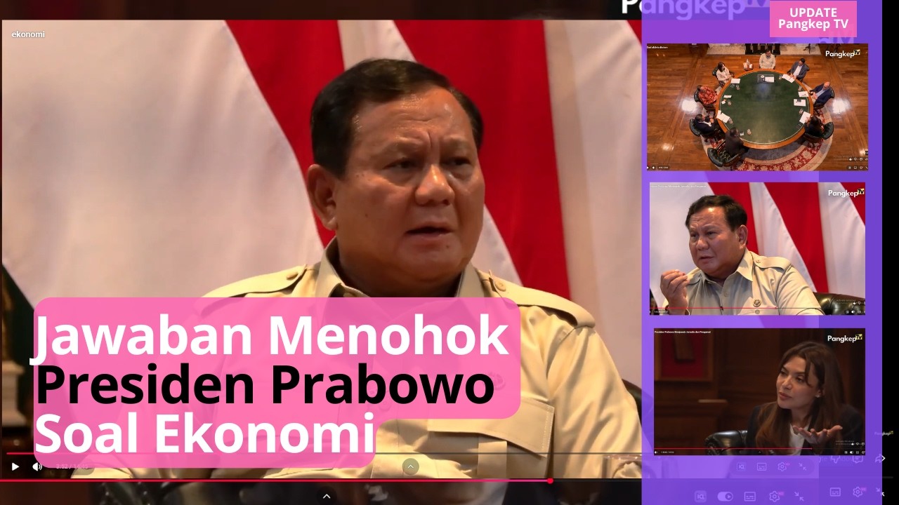 Jawaban Menohok Presiden Prabowo Soal Ekonomi