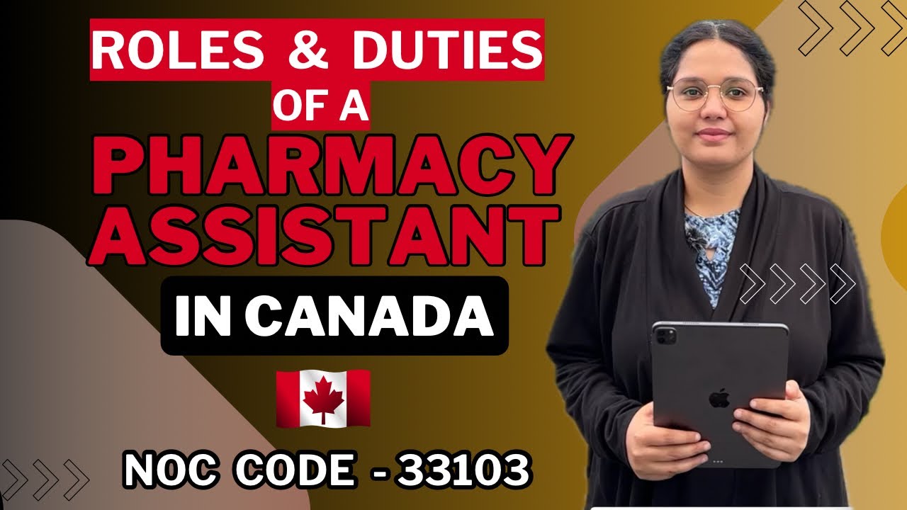 Pharmacy assistant jobs and responsibilities in Canada | how to be a pharmacy assistant in Canada