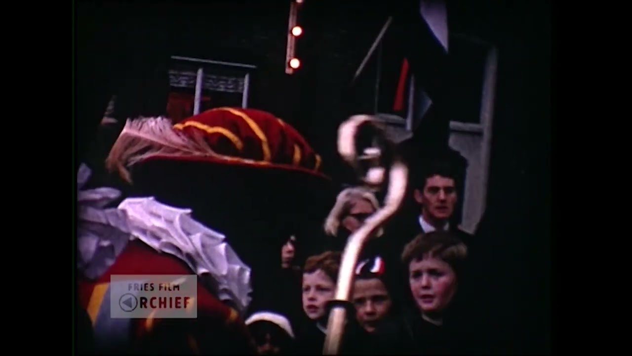 Intocht Sinterklaas in Harlingen, 1966