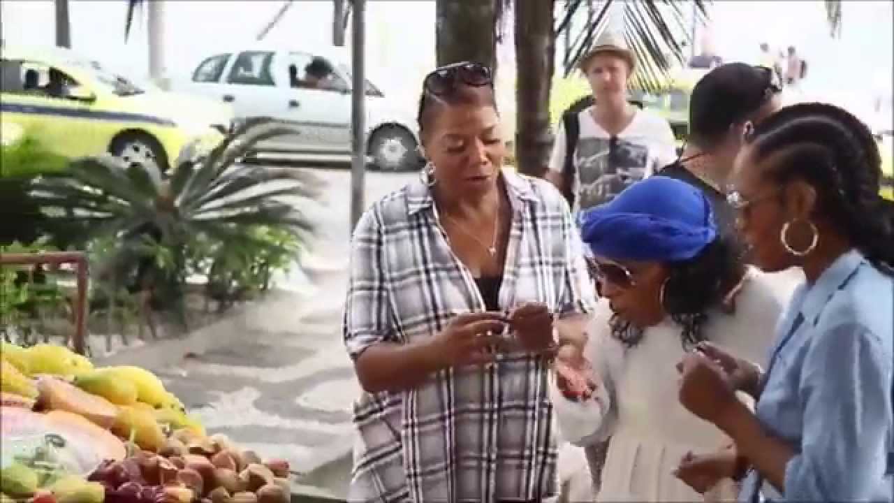 Flagra atriz norte americana Queen Latifah