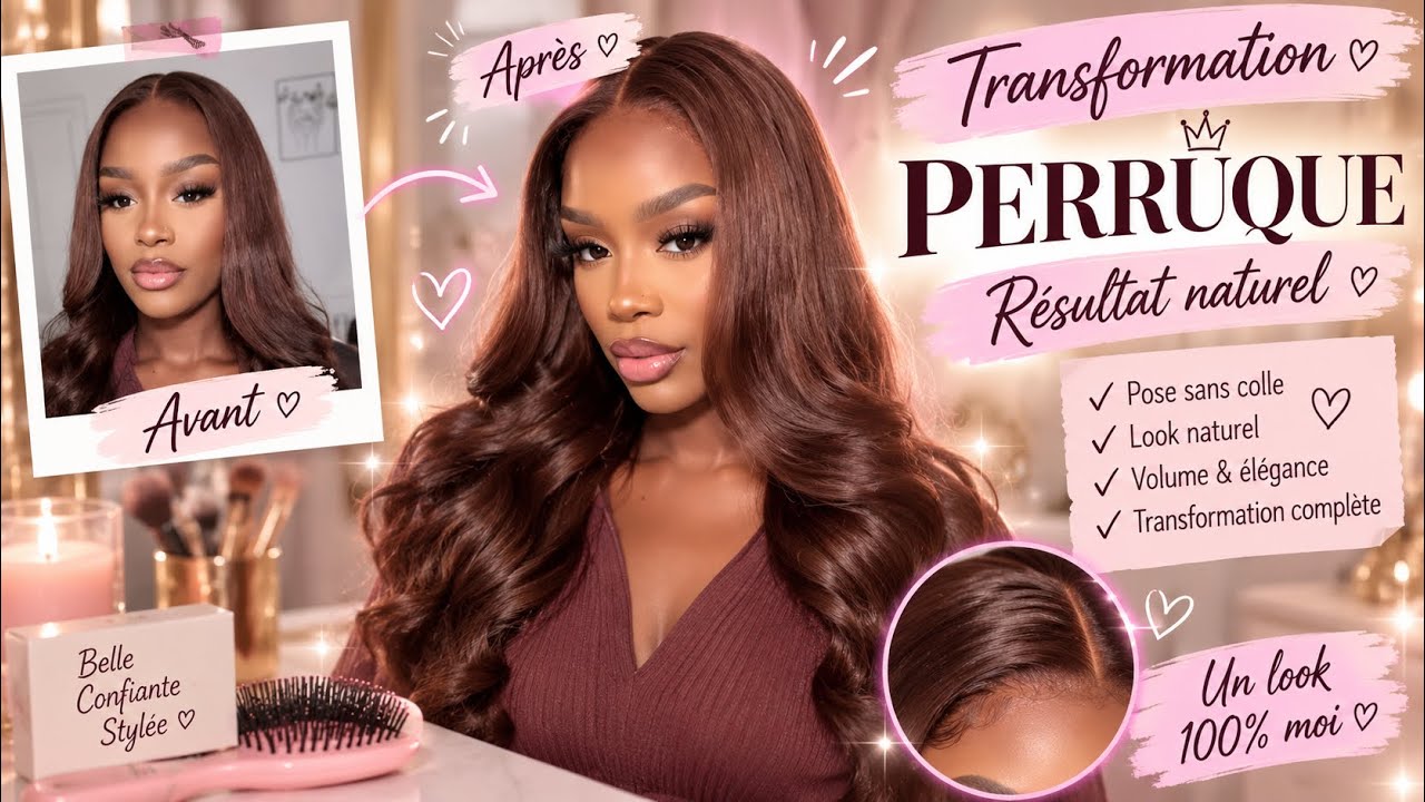 En quelques minutes ta pose de perruque est terminée  #arabellahair 