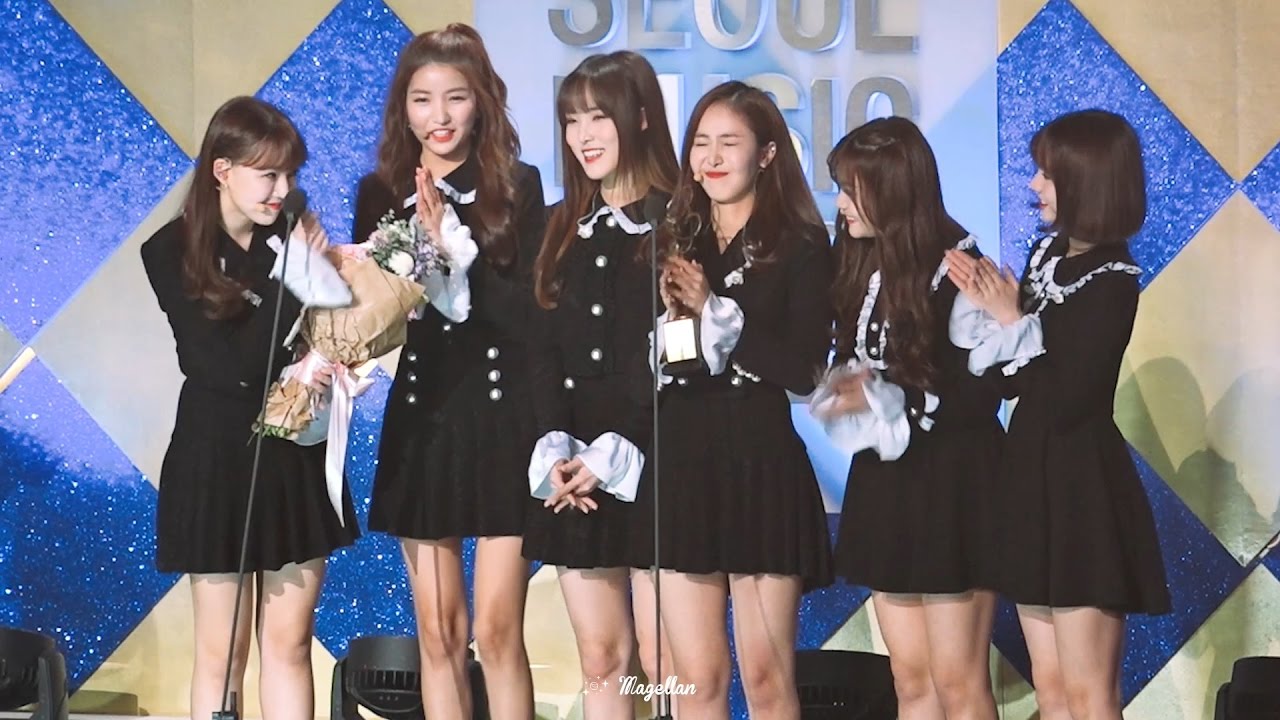 170119 여자친구 본상 수상소감 직캠 @서울가요대상