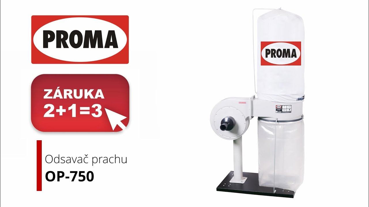Odsavač prachu PROMA OP-750