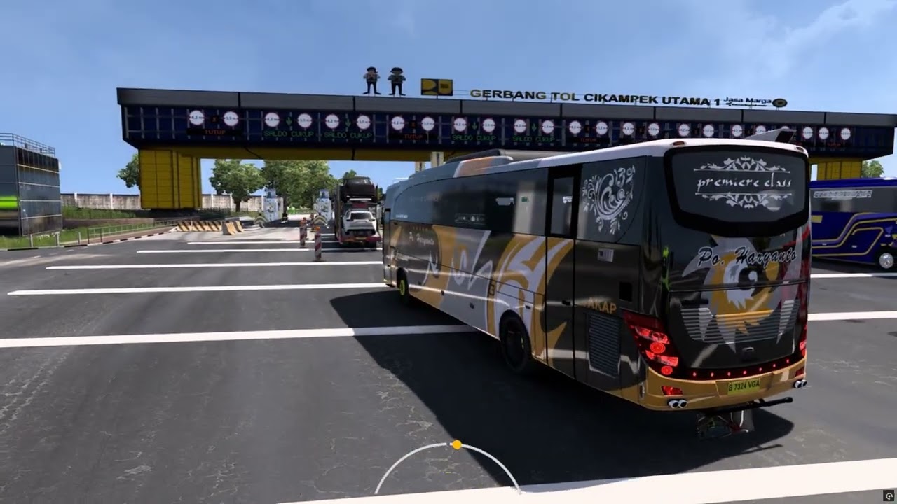 PO. Haryanto Jam Mepet!!! Kejar waktu ke Rest Area RM.Taman Sari || ETS 2 Indonesia Gameplay