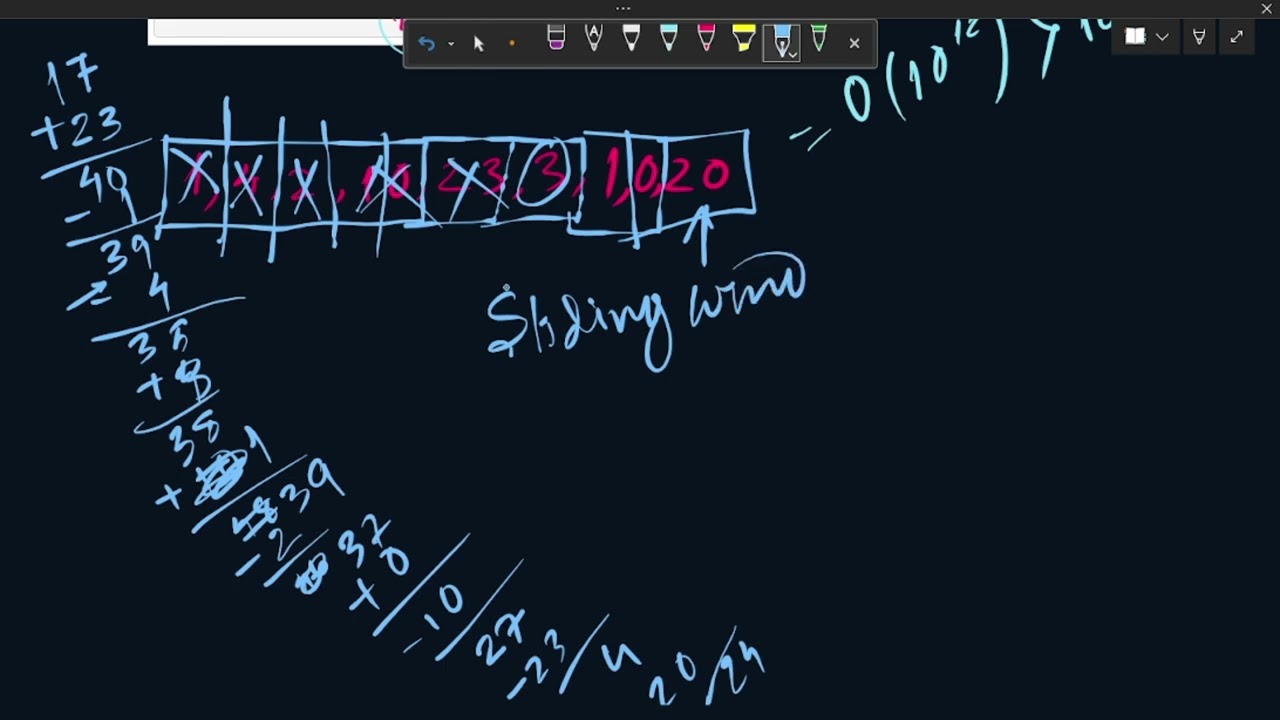 Max Sum Subarray of size K