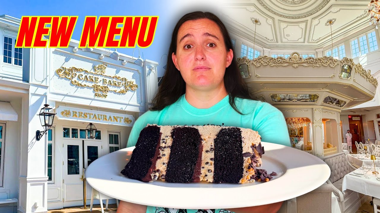 Disney&rsquo;s Most EXPENSIVE Restaurant Has a New Menu- Cake Bake Shop