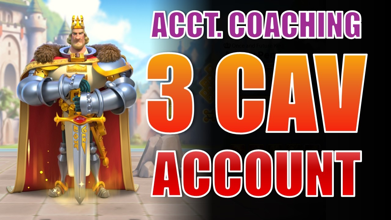 3 Cavalry Account in 2026!? Account Coaching Hokage Cavalry Rally Account| Rise of Kingdoms