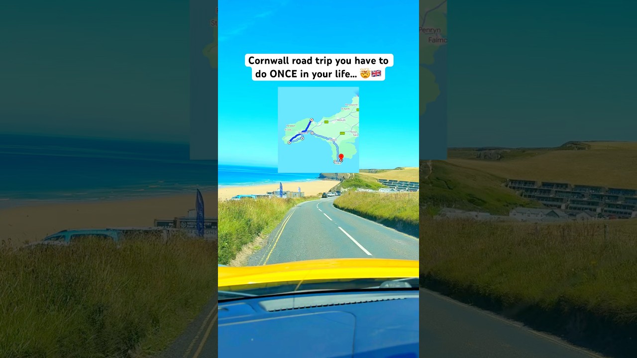 Ultimate Cornwall Road Trip Itinerary 🤩 #cornwall #traveluk #cornwalluk #uktravel