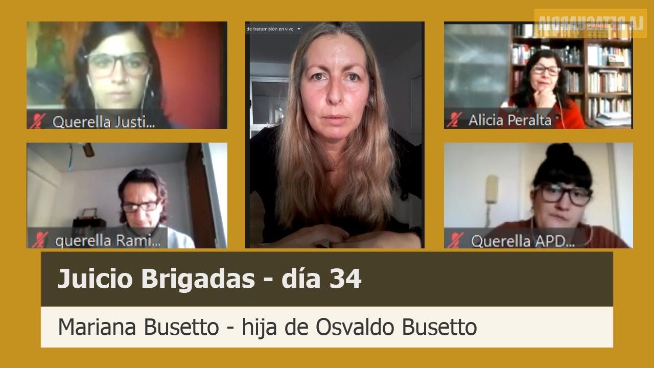 Juicio Brigadas de Banfield/Quilmes/Lanús -día 34- Martes 3/8 9:00 hs.